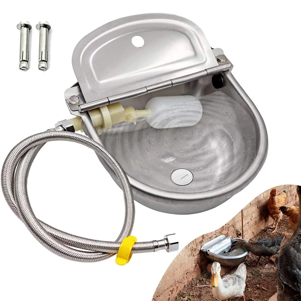 Automatic Water Dispenser for  pets and livestock;  (Barns, Dog house, sheds.)