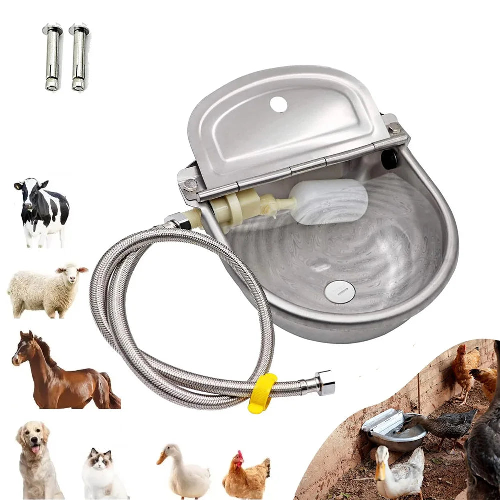 Automatic Water Dispenser for  pets and livestock;  (Barns, Dog house, sheds.)