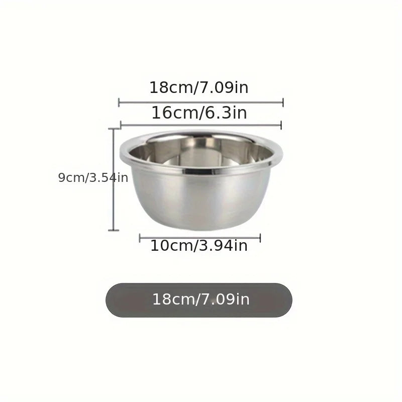 KEMORELA Large Stainless Steel Dog Bowls Metal Premium Bowl for Pets Sturdy and Durable Thick Smooth Metal Food and Water Dishes