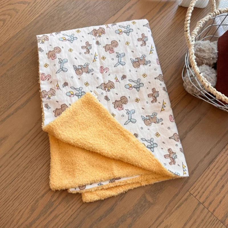 Dog Bed Blanket Soft Cozy Pet Cushion For Small Large Dogs Spring Autumn Warm Travel Mats French Bulldog Chihuahua Supplies